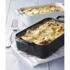 REVOL Plat De Cuisson|Plat Rectangulaire Blanc 19x13 cm Belle Cuisine