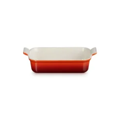 LE CREUSET Plat De Cuisson|Plat Rectangulaire Céramique 26 cm Cerise