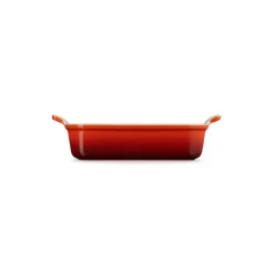 LE CREUSET Plat De Cuisson|Plat Rectangulaire Céramique 26 cm Cerise