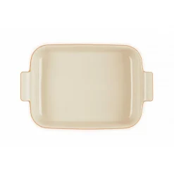 LE CREUSET Plat De Cuisson|Plat Rectangulaire Héritage en Céramique 19 cm Volcanique Tradition