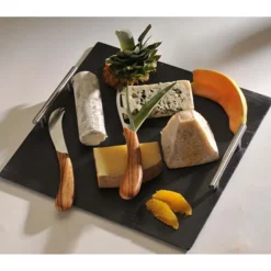 LEBRUN Servir, Présenter|Plateau à fromage poignées métal par