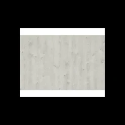 TOPALIT Mobilier Terrasse Restaurant|Mobilier Restaurant|Plateau de Table Stratifié Moulé 70 x 70 cm Timber White Smart Line