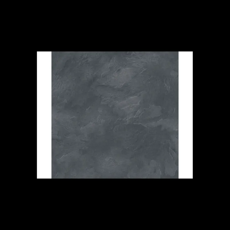 TOPALIT Mobilier Terrasse Restaurant|Mobilier Restaurant|Plateau de Table Stratifié Moulé 70 x 70 cm Dark Slate Classic Line