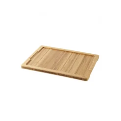 REVOL Servir, Présenter|Plateau pour Assiette Steak Bambou 37,5 x 28 cm Basalt