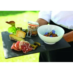 REVOL Servir, Présenter|Plateau Rectangulaire Ardoise 40 x 30 cm Basalt