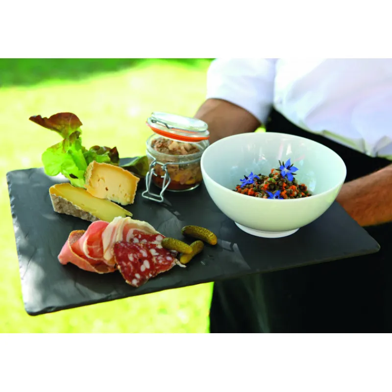 REVOL Servir, Présenter|Plateau Rectangulaire Ardoise 40 x 30 cm Basalt