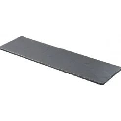 REVOL Servir, Présenter|Plateau Rectangulaire Ardoise 2/4 GN (54 x 17 cm) Basalt
