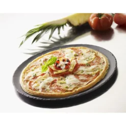 REVOL Servir, Présenter|Vaisselle|Plateau Rond Ardoise Ø 28,5cm Basalt