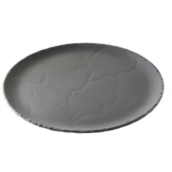 REVOL Vaisselle|Plateau Rond Ardoise Ø 32cm Basalt