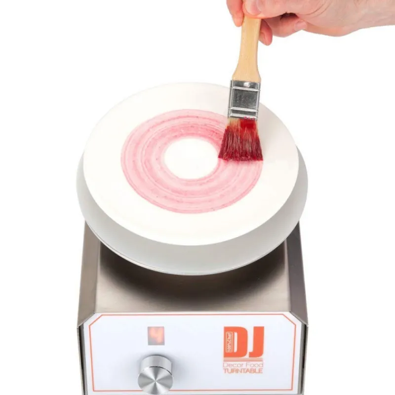 CUISINEADDICT Présentoirs Pour Gâteaux|Plateau Tournant Électrique 9 Vitesses