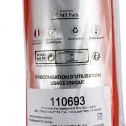 CUISINEADDICT Poches À Douille Pâtissières|Poche à Douille 58 x 38 cm (x200) Conik