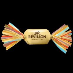 REVILLON Chocolats À Offrir|Pochette Papillote Chocolat Noir et au Lait avec Pétards 300 g Révillon