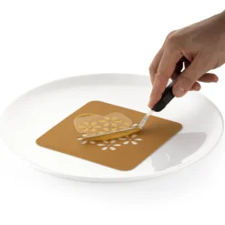 SILIKOMART Ustensiles Décor Gâteau|Pochoir Silicone Sakura Ø 10 x H 0,1 cm (x2)