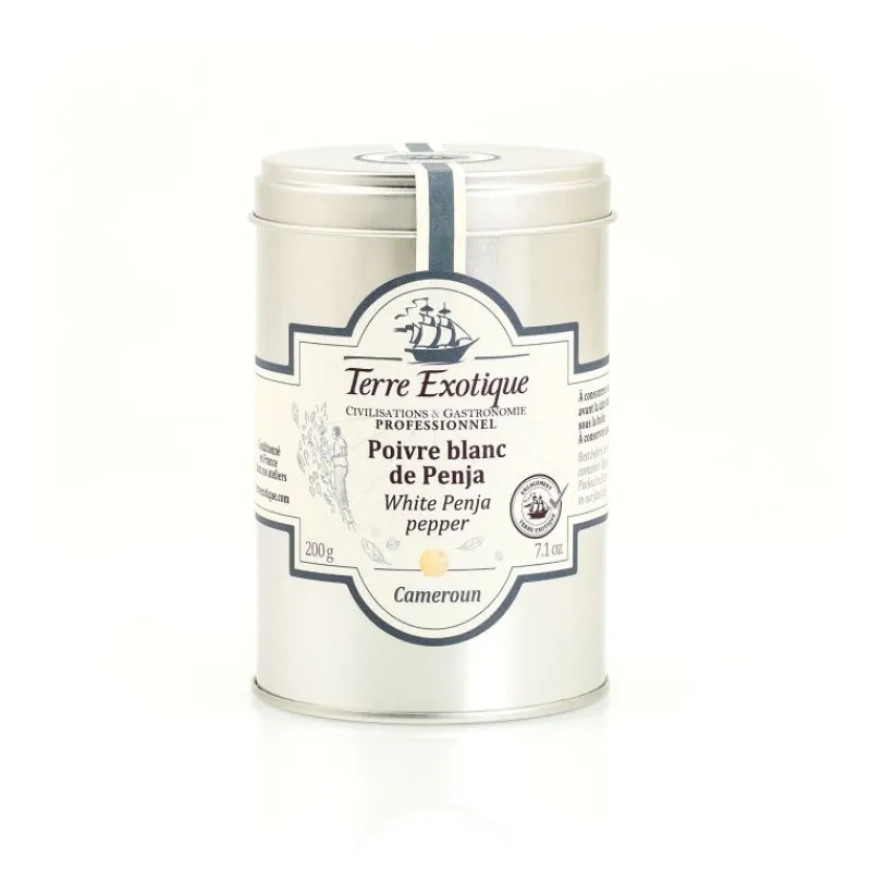 TERRE EXOTIQUE Poivre|Poivre Blanc de Penja 200 g