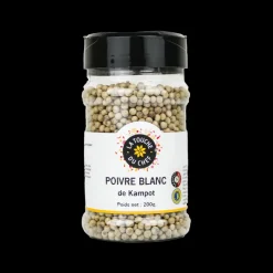 LA TOUCHE DU CHEF Poivre|Poivre Blanc Kampot IGP 200 g