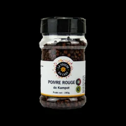 LA TOUCHE DU CHEF Poivre|Poivre Rouge Kampot IGP 160 g