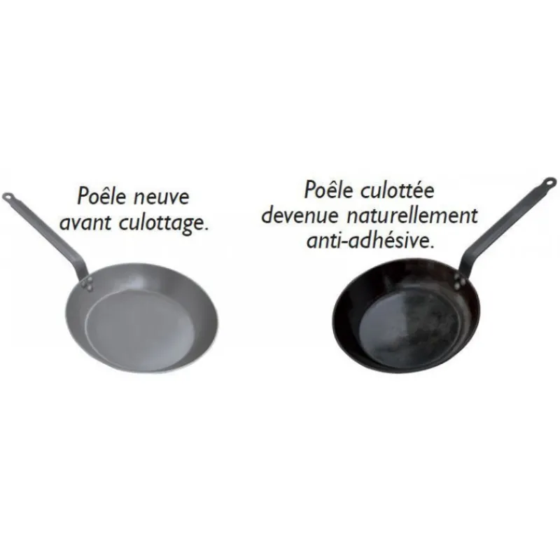 DE BUYER Poêles|Poêle Ø 26 cm Minéral B Element - Poêles en Fer