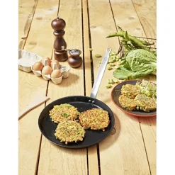 DE BUYER Poêles|Poêle à Crêpes Anti Adhésive Ø 26 cm Choc Intense