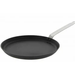DE BUYER Poêles|Poêle à Crêpes Anti Adhésive Ø 30 cm Choc Intense
