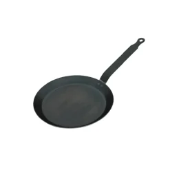 DE BUYER Poêles|Poêle à Crêpes Tôle Bleue Ø 20 cm Outdoor