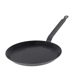 DE BUYER Poêles|Poêle à Crêpes Tôle Bleue Ø 18 cm Outdoor