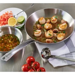 DE BUYER Poêles|Poêle à Frire Inox Ø 24 cm Alchimy