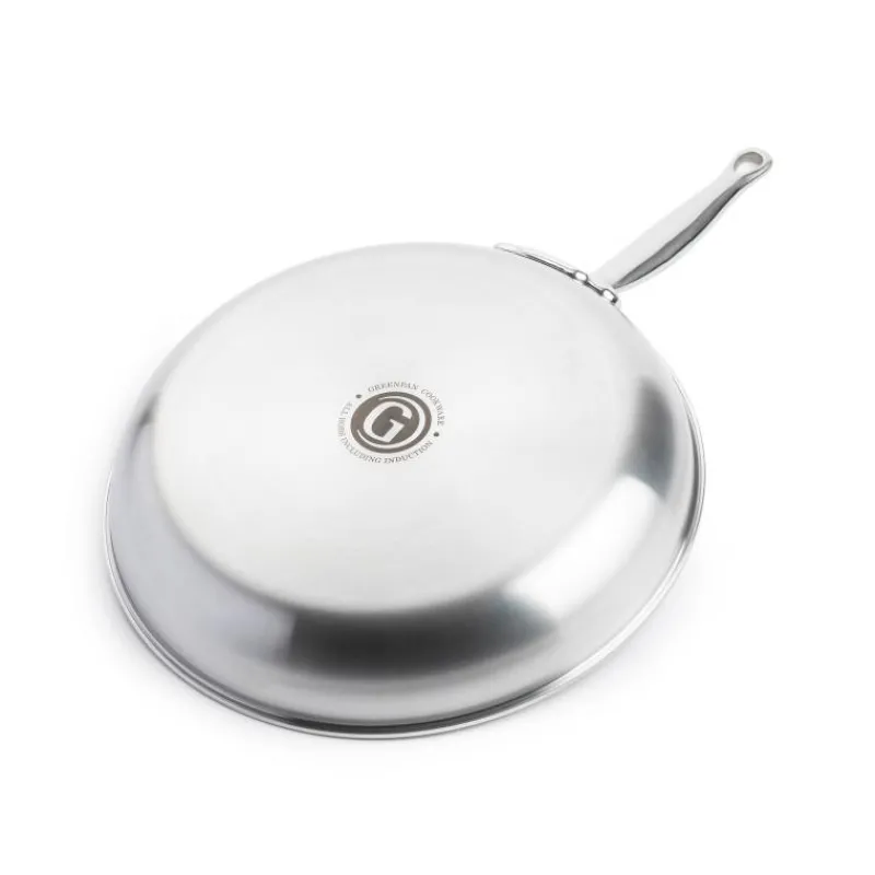 GREENPAN Poêles|Poêle à Frire Inox Ø 30 cm PREMIERE