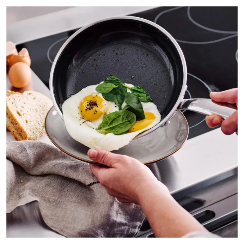 GREENPAN Poêles|Poêle à Frire Inox Ø 30 cm PREMIERE