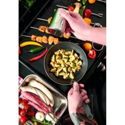 DE BUYER Poêles|Poêle à Frire Tôle Bleue Ø 24 cm Blue Carbon