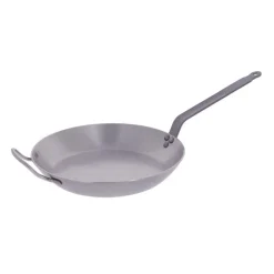 DE BUYER Poêles|Poêle Lyonnaise Carbone Plus Ø 36 cm , Tôle, Queue Feuillard