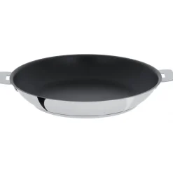 CRISTEL Poêles|Poêle Mutine Ø 22 cm Manche Amovible Anti-Adhésive Inox