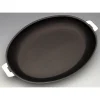 CRISTEL Poêles|Poêle Mutine Ovale Ø 35 cm Manche Amovible Anti-Adhésive Inox