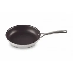 LE CREUSET Poêles|Poêle Profonde en Inox Anti-Adhésif 24 cm
