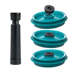 AIRTENDER Machine Sous Vide|Conservation|Pompe Sous-Vide avec 3 Couvercles pour Bocaux