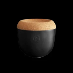EMILE HENRY Conservation|Pot à Ail en Céramique 0,94 l Truffe