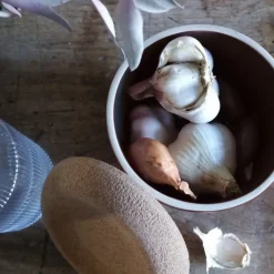 EMILE HENRY Conservation|Pot à Ail en Céramique 0,94 l Truffe