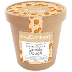 SCRAPCOOKING Préparation Pâtisserie|Pot de Préparation pour Glace Cookie Dough 110 g