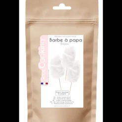 SCRAPCOOKING Préparation Pâtisserie|Confiserie|Poudre Barbe à Papa Blanche 400 g