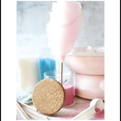 SCRAPCOOKING Préparation Pâtisserie|Confiserie|Poudre Barbe à Papa Blanche 160 g