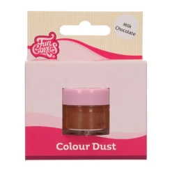FUNCAKES Colorants Alimentaires|Poudre comestible Chocolat au lait 1,5 g