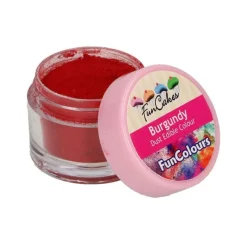 FUNCAKES Colorants Alimentaires|Poudre comestible Rouge bordeaux 1,5 g