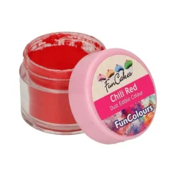 FUNCAKES Colorants Alimentaires|Poudre comestible Rouge piment 1,5 g