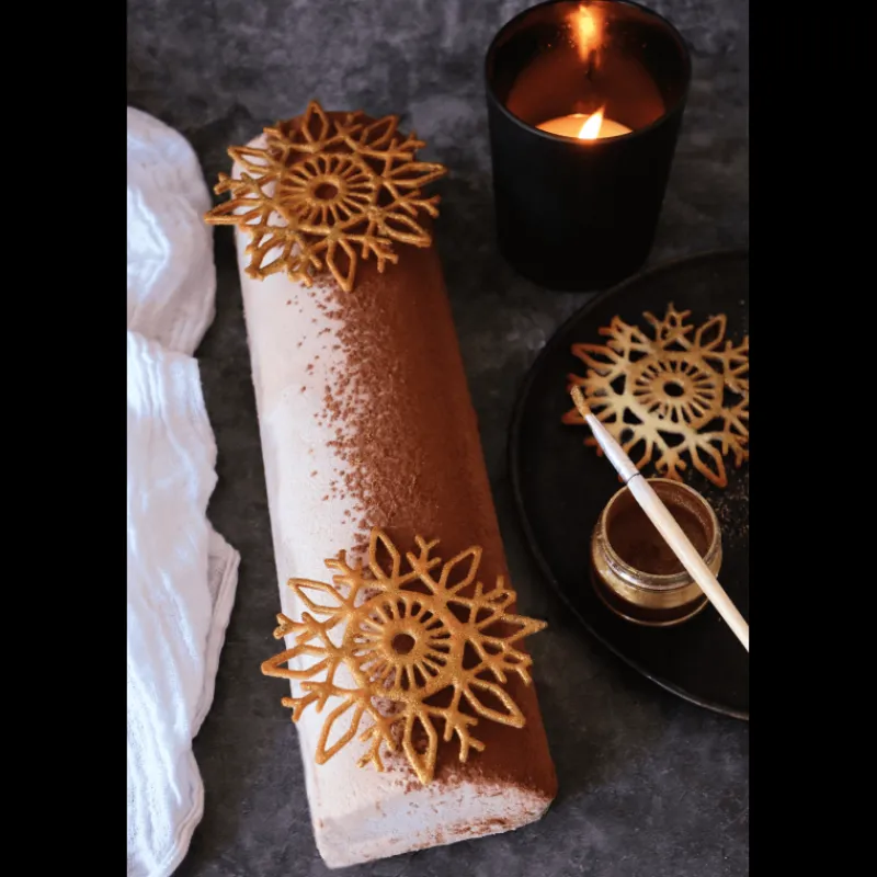 SCRAPCOOKING Colorants Alimentaires|Décoration Comestible|Poudre Velours Cacao Scintillant 80 g