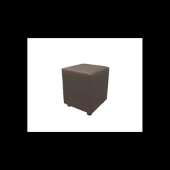 2IMAHL Mobilier Restaurant|Pouf Carré en Simili Cuir Eléphant Lisbonne