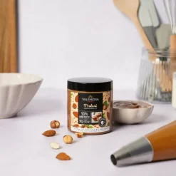 VALRHONA Produits Pâtisserie|Chocolat De Couverture|Praliné Amandes Noisettes 50% 300g