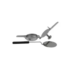 TELLIER Presse À Steak Haché|Presse Steak Haché rond Inox