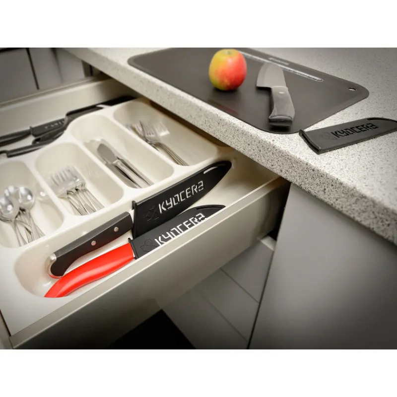 KYOCERA Rangement Couteaux|Protège Lame Plastique Noir 11 cm