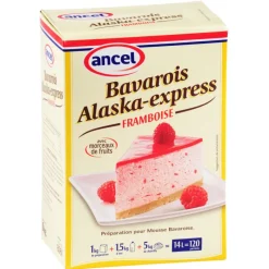 ANCEL Préparation Pâtisserie|Préparation bavarois Alaska-Express Framboise 1 kg