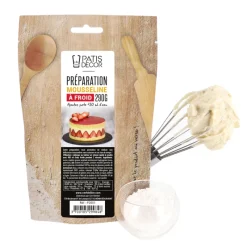 PATISDECOR Préparation Pâtisserie|Préparation Mousseline à Froid 290 g Patisdécor