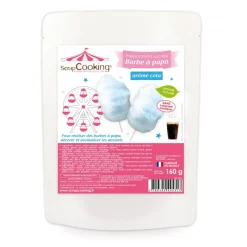 SCRAPCOOKING Préparation Pâtisserie|Préparation sucrée pour barbe à papa bleue goût cola